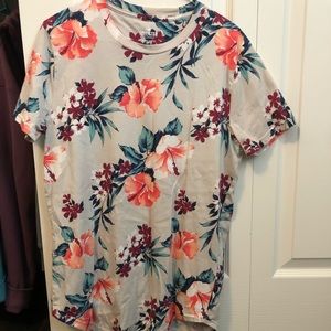 Boys floral tee